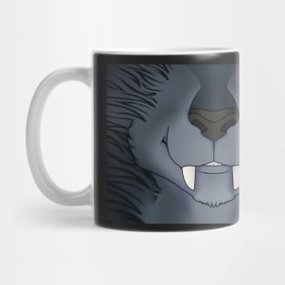 Saber Mask Dark Mug